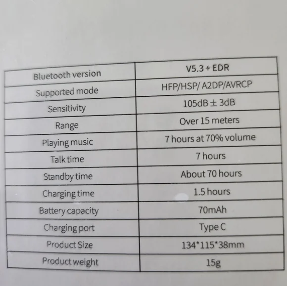 PRO AIR White Wireless Earbuds - Picture 2 of 2